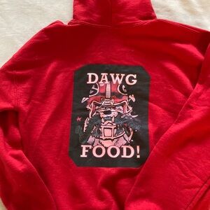 Georgia Bulldogs Red Hoodie size Youth L‎